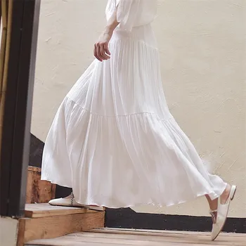 Summer Autumn 2019 Plus Size 7XL Women's Elastic Waist Pleated Solid Color Ankle-length Patchwork Skirt Promotions Lady Sweet
Summer Autumn 2019 Plus Size 7XL Women's Elastic Waist Pleated Solid Color Ankle-length Patchwork Skirt Promotions Lady Sweet