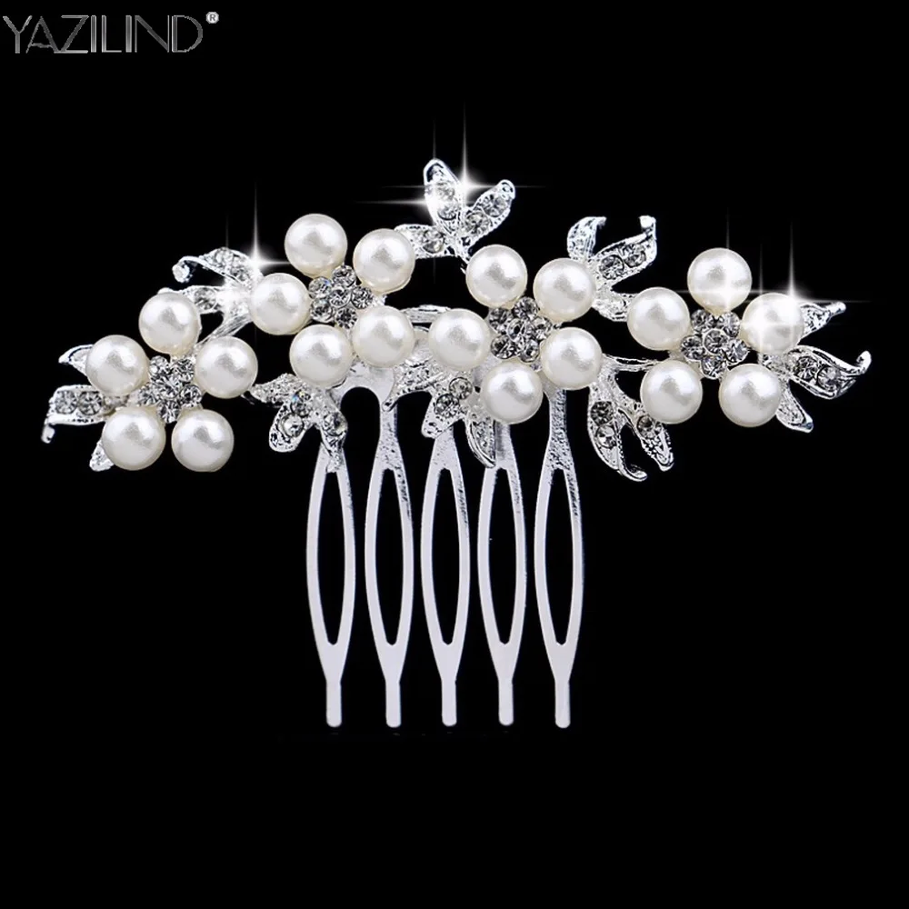 Wedding Hair Accessories Clips Romantic Crystal Pearl Flower Hair Comb Rhinestone Decorate Birde Hair Pins Jewelry
Wedding Hair Accessories Clips Romantic Crystal Pearl Flower Hair Comb Rhinestone Decorate Birde Hair Pins Jewelry