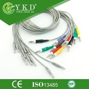 Compatible leadwires for Welch Allyn for use with th 400293 10-lead patient caable on models CP100,CP200
Compatible leadwires for Welch Allyn for use with th 400293 10-lead patient caable on models CP100,CP200