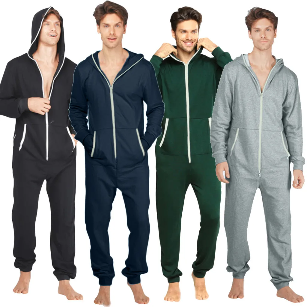 Jumpsuit Men Ropa Hombre Fashion Long Sleeve Hooded Zipper Pajamas Sweatshirt Tracksuit Pijamas Hombre Men Jumpsuit Hot Sales
Jumpsuit Men Ropa Hombre Fashion Long Sleeve Hooded Zipper Pajamas Sweatshirt Tracksuit Pijamas Hombre Men Jumpsuit Hot Sales