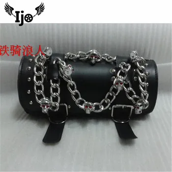 Ijo Black Motorcycle Saddlebag Side Bag PU Leather Roll Barrel Tool Bag Motorbike Saddle Bag for Harley Sportster Touring
Ijo Black Motorcycle Saddlebag Side Bag PU Leather Roll Barrel Tool Bag Motorbike Saddle Bag for Harley Sportster Touring