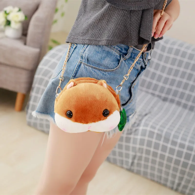 Miaoowa 1pc Cute Hamster Messenger Bag Plush Shoulder Bag Cartoon Anime Plush Coin Bag Kawaii Birthday Gift for Girls
Miaoowa 1pc Cute Hamster Messenger Bag Plush Shoulder Bag Cartoon Anime Plush Coin Bag Kawaii Birthday Gift for Girls