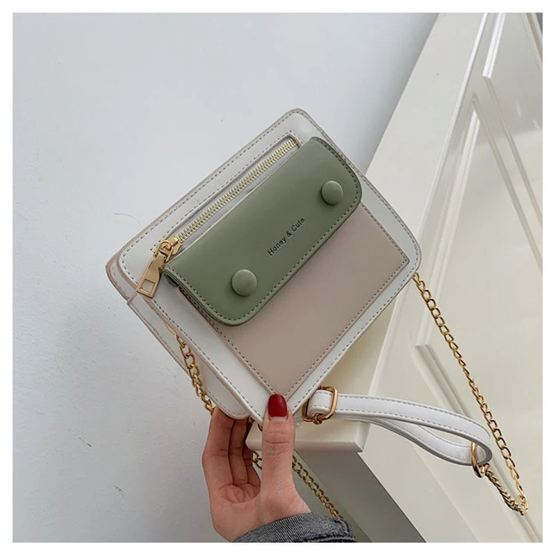 Simple Fashion Sweet Women Crossbody Bags Quality Shopping Multifunctional Elegant Mobile Phone Shoulder Bag Small Square Bag 
Simple Fashion Sweet Women Crossbody Bags Quality Shopping Multifunctional Elegant Mobile Phone Shoulder Bag Small Square Bag