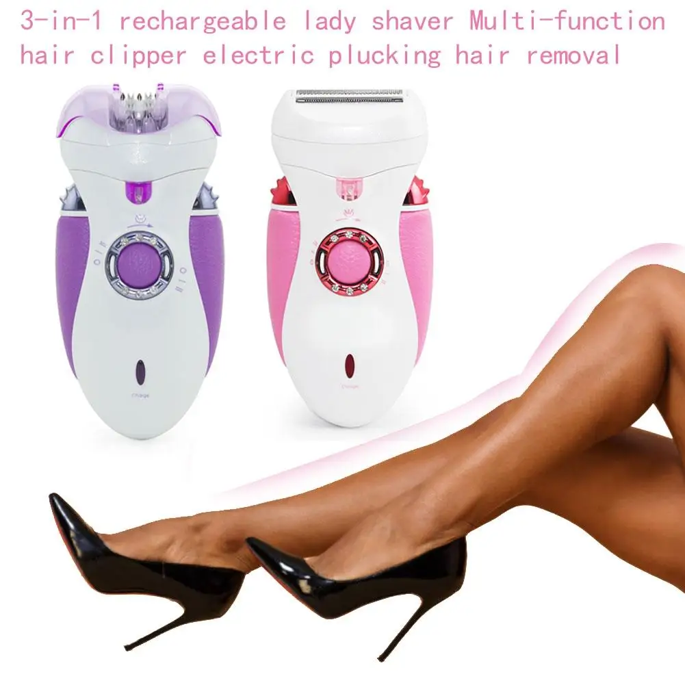 3 In 1 Rechargeable Hair Epilator Women Shaver Female Electric Hair Shaving Machine Body Depilador Lady Trimmer Removal
3 In 1 Rechargeable Hair Epilator Women Shaver Female Electric Hair Shaving Machine Body Depilador Lady Trimmer Removal