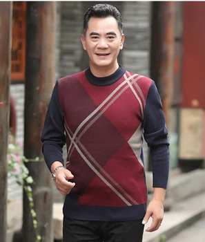 New 2019 thickened sweater men Dad's loose fitting big size knitted sweater,middle-aged man's warm sweater collar
New 2019 thickened sweater men Dad's loose fitting big size knitted sweater,middle-aged man's warm sweater collar