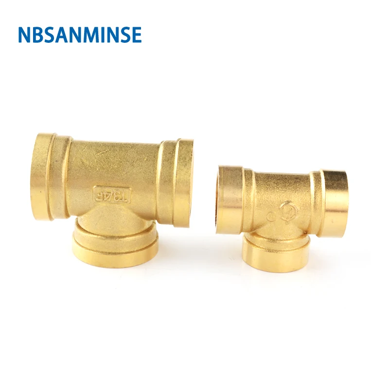 NBSANMINSE 10pcs/lot SM1004 Female Equal Tee Fitting 1/2 Big 1/4 Big For Water Heating Copper Connector Joint
NBSANMINSE 10pcs/lot SM1004 Female Equal Tee Fitting 1/2 Big 1/4 Big For Water Heating Copper Connector Joint