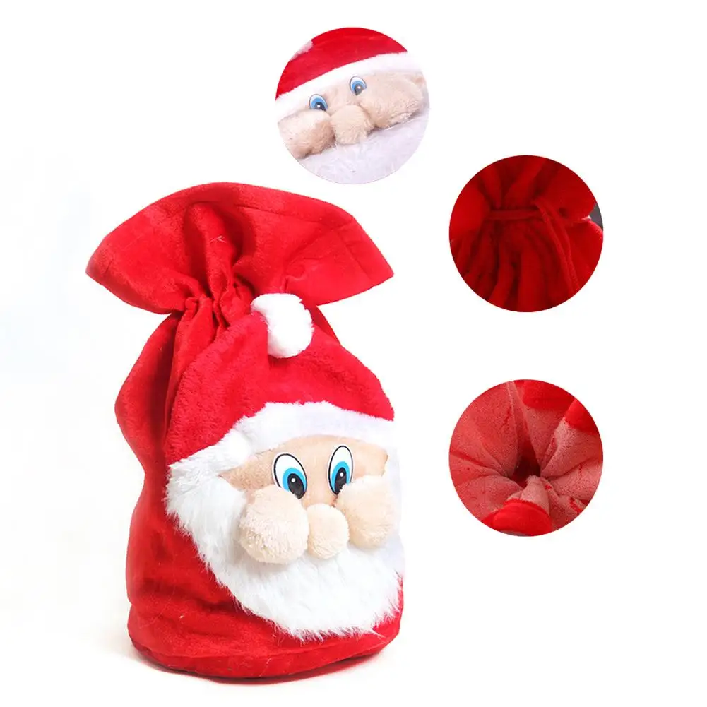 Santa Claus Gift Bag Christmas Pleuche Gift Bag Christmas Decoration Candy Bag #EW
Santa Claus Gift Bag Christmas Pleuche Gift Bag Christmas Decoration Candy Bag #EW