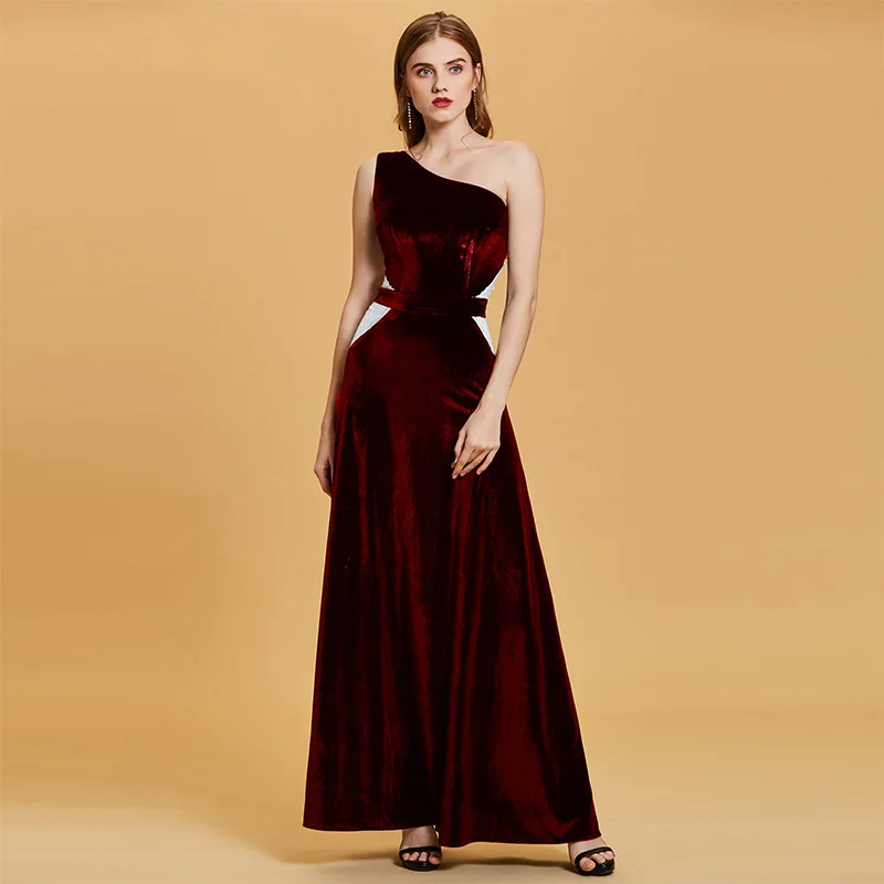 Tanpell one shoulder evening dress black sleeveless floor length a line gown women wedding party prom formal long evening dress
Tanpell one shoulder evening dress black sleeveless floor length a line gown women wedding party prom formal long evening dress