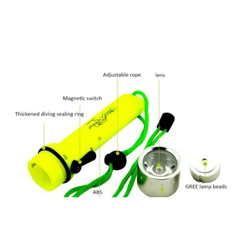 Waterproof Diving flashlight Underwater scuba flashlight Torch Underwater Diving Flashlights Torch
Waterproof Diving flashlight Underwater scuba flashlight Torch Underwater Diving Flashlights Torch
