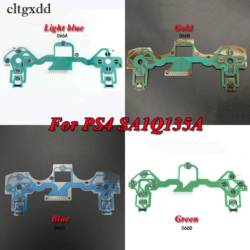 cltgxdd 10PCS Replacement Buttons Ribbon Circuit Board for PS4 Dualshock 4 Wireless Controller Conductive Film,JDM 001 010 011
cltgxdd 10PCS Replacement Buttons Ribbon Circuit Board for PS4 Dualshock 4 Wireless Controller Conductive Film,JDM 001 010 011