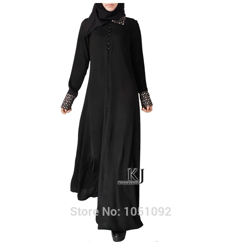 long sleeve black abayas NIDA+Satin+ Laser cut flower knot muslim hijab dress abaya in dubai muslim abaya for women KJ-150310
long sleeve black abayas NIDA+Satin+ Laser cut flower knot muslim hijab dress abaya in dubai muslim abaya for women KJ-150310