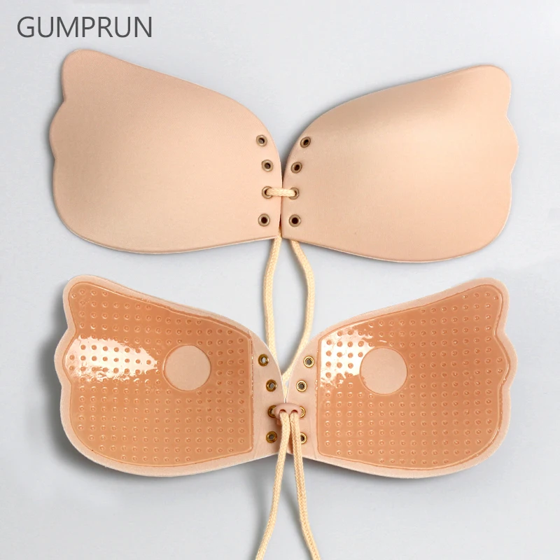 GUMPRUN Seamless Invisible Bra Self-Adhesive Sticky LB Fly Bra Strapless Wire Free String Big Size Sexy Lingerie Underwear Women
GUMPRUN Seamless Invisible Bra Self-Adhesive Sticky LB Fly Bra Strapless Wire Free String Big Size Sexy Lingerie Underwear Women
