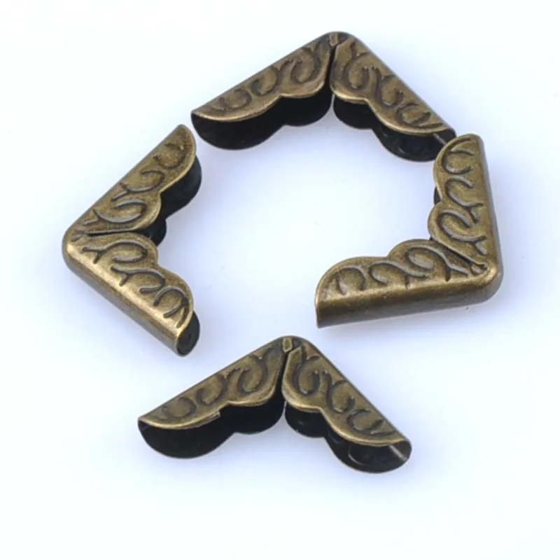 20pcs Corner Protectors Antique Brass Durable Corner Protectors for Albums Menus