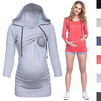 Women Pregnant Maternity Nursing Hoodies Breastfeeding Clothing for Pregnant Women Long Sleeve Tops For Maternity Clothes
Women Pregnant Maternity Nursing Hoodies Breastfeeding Clothing for Pregnant Women Long Sleeve Tops For Maternity Clothes