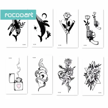 24 Different Flower Tattoo Designs Trendy Red Rose Black Tattoo Waterfproof Fake Temporary Tattoo Sticker Body Tattoo on Hands.
24 Different Flower Tattoo Designs Trendy Red Rose Black Tattoo Waterfproof Fake Temporary Tattoo Sticker Body Tattoo on Hands.