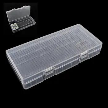 

Soshine Portable Hard Plastic Case Holder Storage Box for 8 x AA Batteries Made of hard plastic, practical and durable.