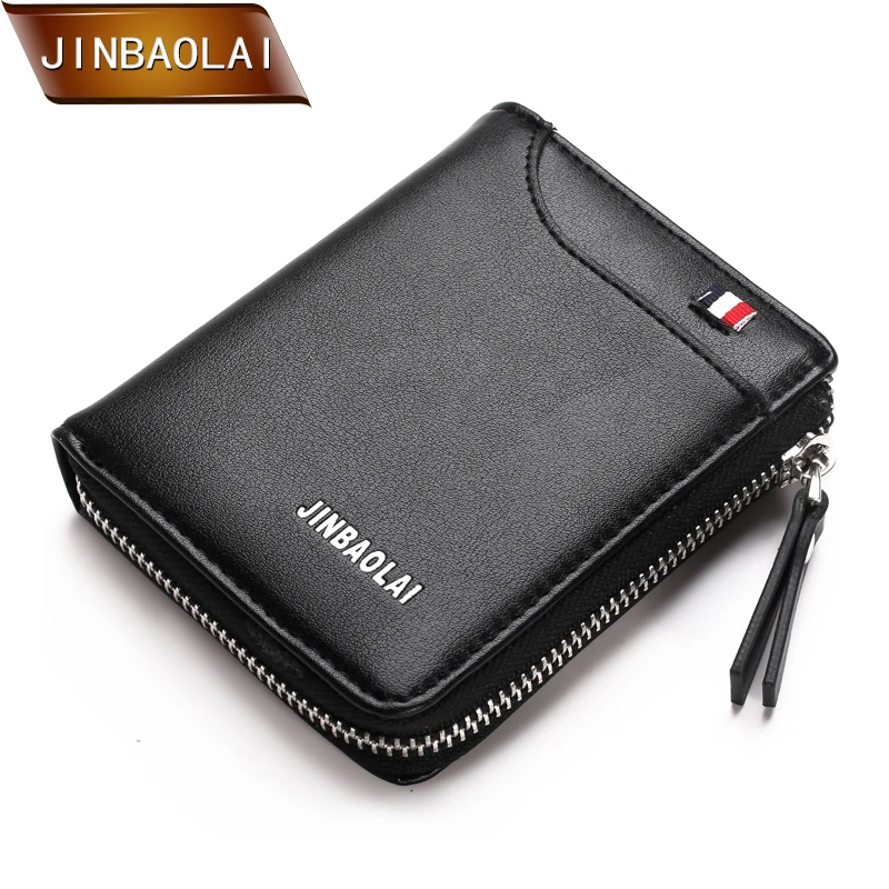 JINBAOLAI 2018 New Design Men Wallets PU Leather Card Holder Short Wallet Men's Brand Casual Standard Wallet Zipper Coin Purse
JINBAOLAI 2018 New Design Men Wallets PU Leather Card Holder Short Wallet Men's Brand Casual Standard Wallet Zipper Coin Purse