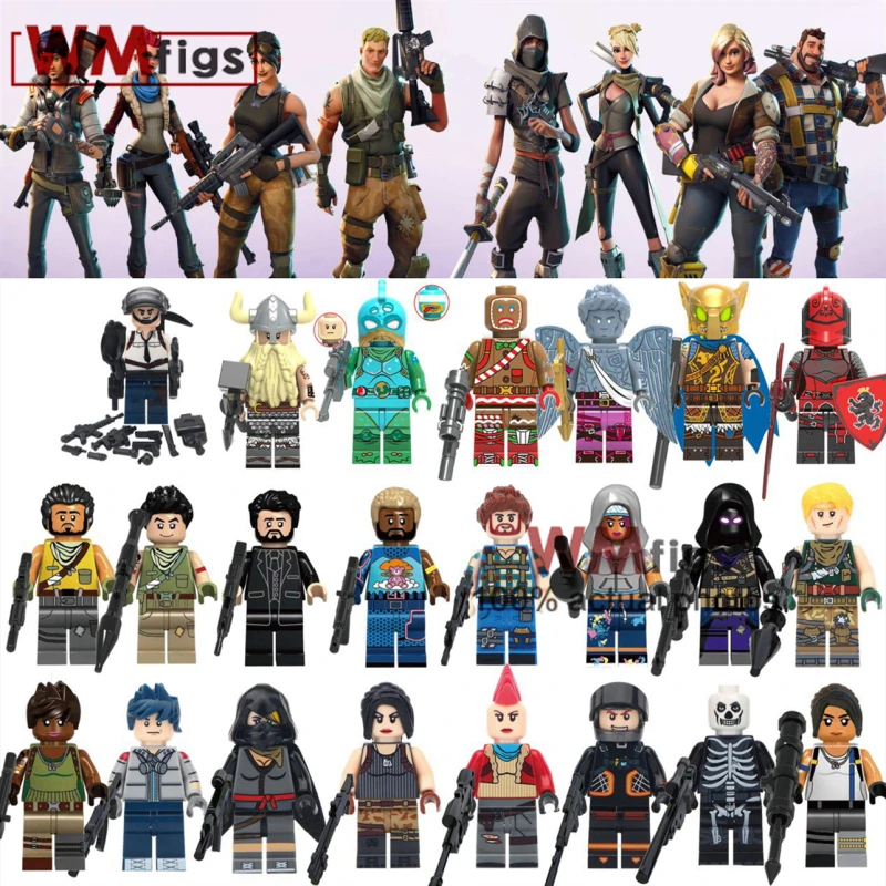 Game Scorpion Weapon Battle Default Skin Skull Trooper Wild Card Building Blocks Kids Boys Fight DIY Toys
Game Scorpion Weapon Battle Default Skin Skull Trooper Wild Card Building Blocks Kids Boys Fight DIY Toys