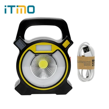 iTimo COB LED Portable Floodlight Lantern 4 Mode Tent Light 30W Emergency Lamp 18650 For Camping Hiking Outdoor Lighting
iTimo COB LED Portable Floodlight Lantern 4 Mode Tent Light 30W Emergency Lamp 18650 For Camping Hiking Outdoor Lighting