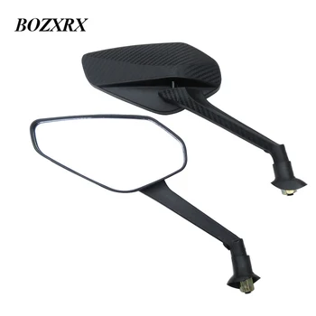 BOZXRX 1 Pair Motorcycle Carbon fiber grain Rear View Mirrors Handlebar Rearview Moto Side Mirrors 8mm for Yamaha Honda
BOZXRX 1 Pair Motorcycle Carbon fiber grain Rear View Mirrors Handlebar Rearview Moto Side Mirrors 8mm for Yamaha Honda