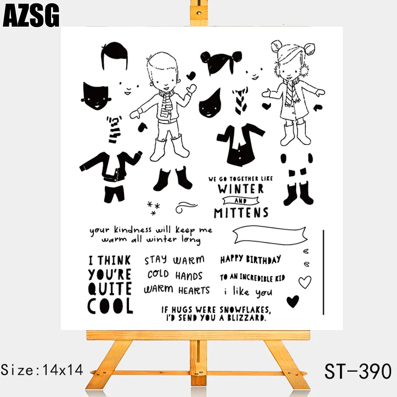 AZSG Happy winter Clear Stamps For DIY Scrapbooking Rubber Stamp/ Seal Paper Craft Clear Stamp Card Making
AZSG Happy winter Clear Stamps For DIY Scrapbooking Rubber Stamp/ Seal Paper Craft Clear Stamp Card Making