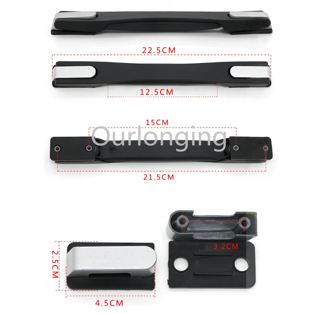 2PCS 12.5cm B019 Flexible Suitcase Luggage Case Plastic Spare Strap Handle Grip Replacement
2PCS 12.5cm B019 Flexible Suitcase Luggage Case Plastic Spare Strap Handle Grip Replacement