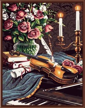 Frameless DIY Painting By Numbers Coloring Painting By Numbers Home Decoration Wall Art Picture Flowers And Guitar B059
Frameless DIY Painting By Numbers Coloring Painting By Numbers Home Decoration Wall Art Picture Flowers And Guitar B059