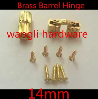 Durable 4pcs 14*31mm 14mm Brass Barrel Hinge Cylindrical Hidden Cabinet Hinges Concealed Invisible Mortise Mount Hinge
Durable 4pcs 14*31mm 14mm Brass Barrel Hinge Cylindrical Hidden Cabinet Hinges Concealed Invisible Mortise Mount Hinge