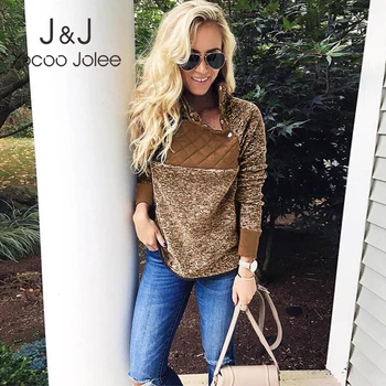 Women's Warm Long Sleeves Oblique Button Neck Splice Geometric Pattern Fleece Pullover Coat Outwear Fashion Hoodies Sweatshirts
Women's Warm Long Sleeves Oblique Button Neck Splice Geometric Pattern Fleece Pullover Coat Outwear Fashion Hoodies Sweatshirts