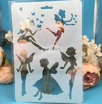 27.5X19cm Fairy Girl Angel DIY Craft Layering Stencils Painting Scrapbooking Stamping Embossing Album Paper Card Template
27.5X19cm Fairy Girl Angel DIY Craft Layering Stencils Painting Scrapbooking Stamping Embossing Album Paper Card Template