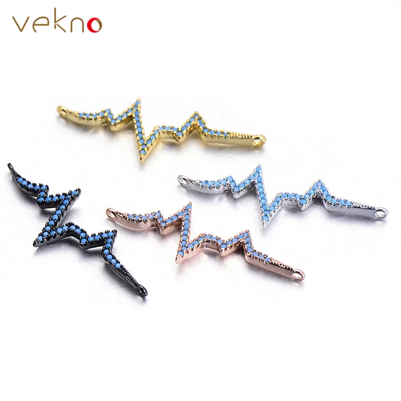 VEKNO Cubic Zirconia Lightning Connectors fit Jewelry Making Necklace Bracelet Findings Accessories 13*35mm Charm Spacer Beads
VEKNO Cubic Zirconia Lightning Connectors fit Jewelry Making Necklace Bracelet Findings Accessories 13*35mm Charm Spacer Beads