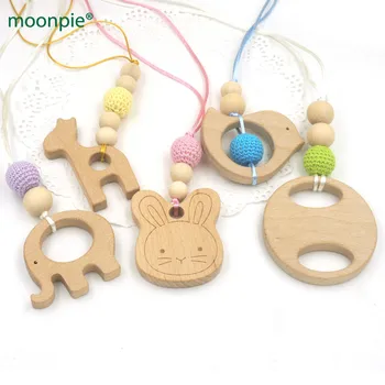 New sale 5 designs bunny giraff bird nursing teething necklace beech animal wooden teether baby teether shower gift EN41
New sale 5 designs bunny giraff bird nursing teething necklace beech animal wooden teether baby teether shower gift EN41