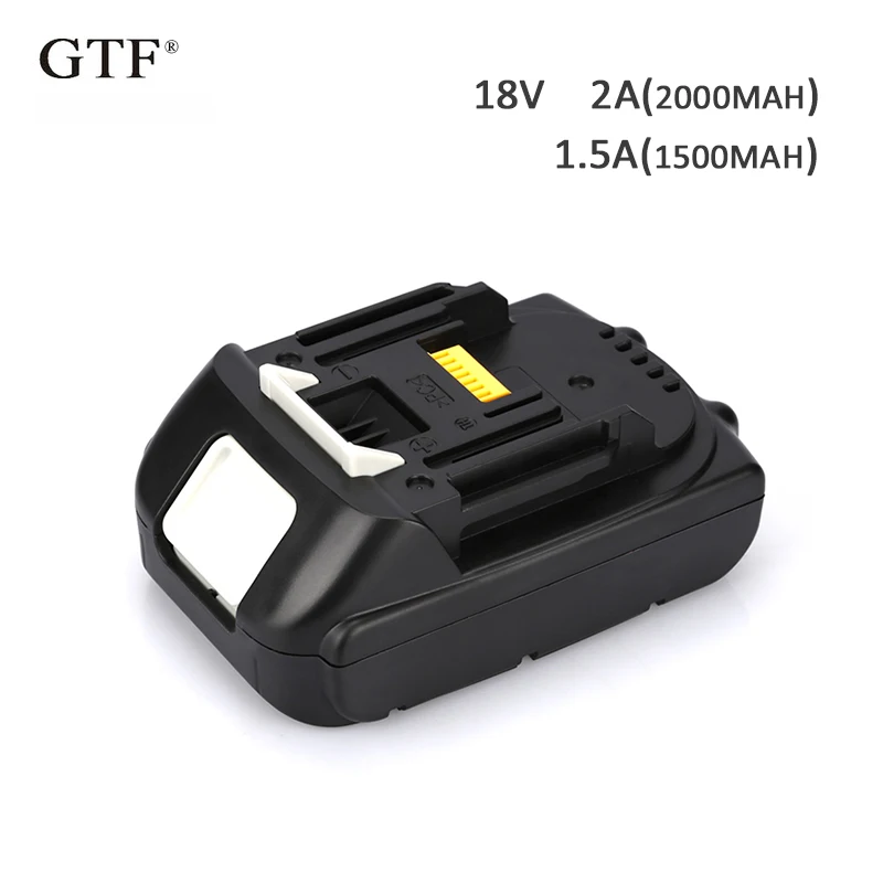 1500/2000mah 18V Rechargeable Battery for Makita BL1815 Replacement Tools Li-Ion Battery for Makita Power 18V BL1820
1500/2000mah 18V Rechargeable Battery for Makita BL1815 Replacement Tools Li-Ion Battery for Makita Power 18V BL1820