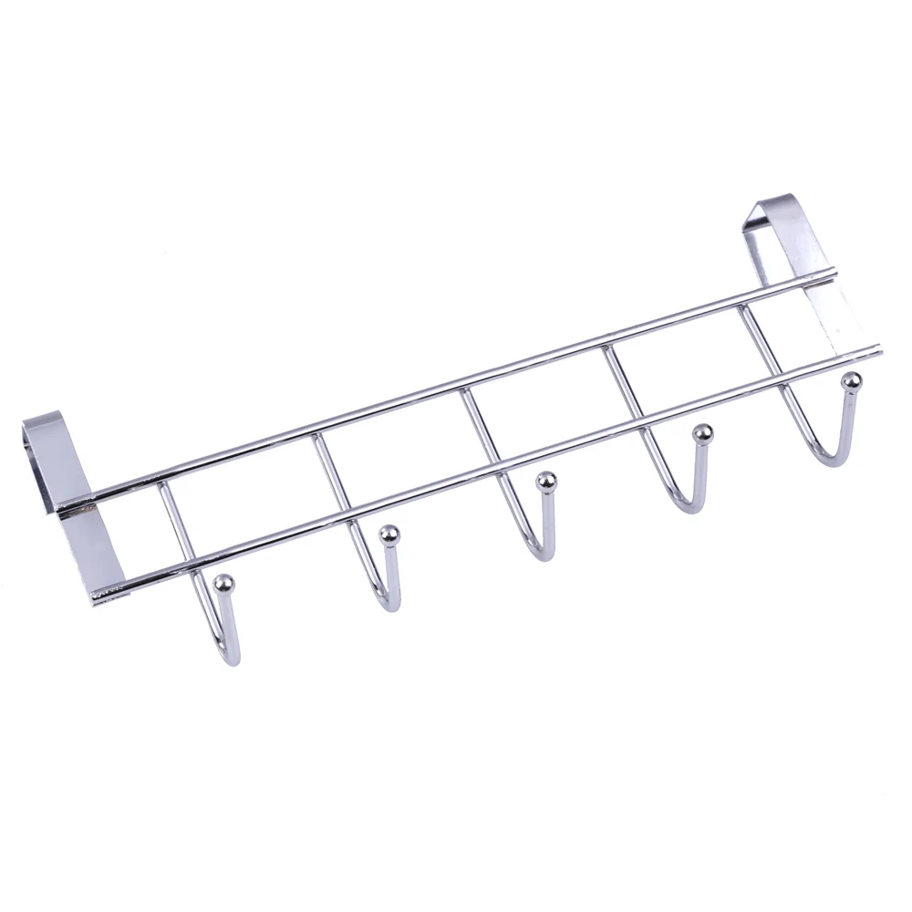 5 Hook Door Hanger Hook Coat Cabinet Home Storage Supplies Roof Rails for Kitchen Tools Towel Cleaning Cloth Door Hook
5 Hook Door Hanger Hook Coat Cabinet Home Storage Supplies Roof Rails for Kitchen Tools Towel Cleaning Cloth Door Hook