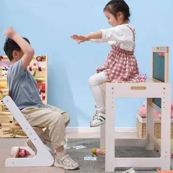 Solid wood children's study table and chair set primary school home desk kindergarten baby writing desk
Solid wood children's study table and chair set primary school home desk kindergarten baby writing desk