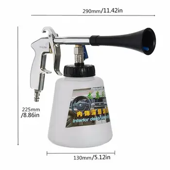 Tornado Pneumatic Blowing Gun Car Interior Cleaning Gun Portable Blowing Torch Tornado Foam Cleaning Gun
Tornado Pneumatic Blowing Gun Car Interior Cleaning Gun Portable Blowing Torch Tornado Foam Cleaning Gun