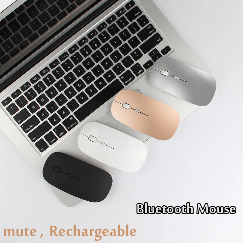 Rechargeable Bluetooth Wireless Silent Mute Gaming Mouse Ultra Thin Mice for Apple Notebook / Macbook Android / Tablet PC
Rechargeable Bluetooth Wireless Silent Mute Gaming Mouse Ultra Thin Mice for Apple Notebook / Macbook Android / Tablet PC