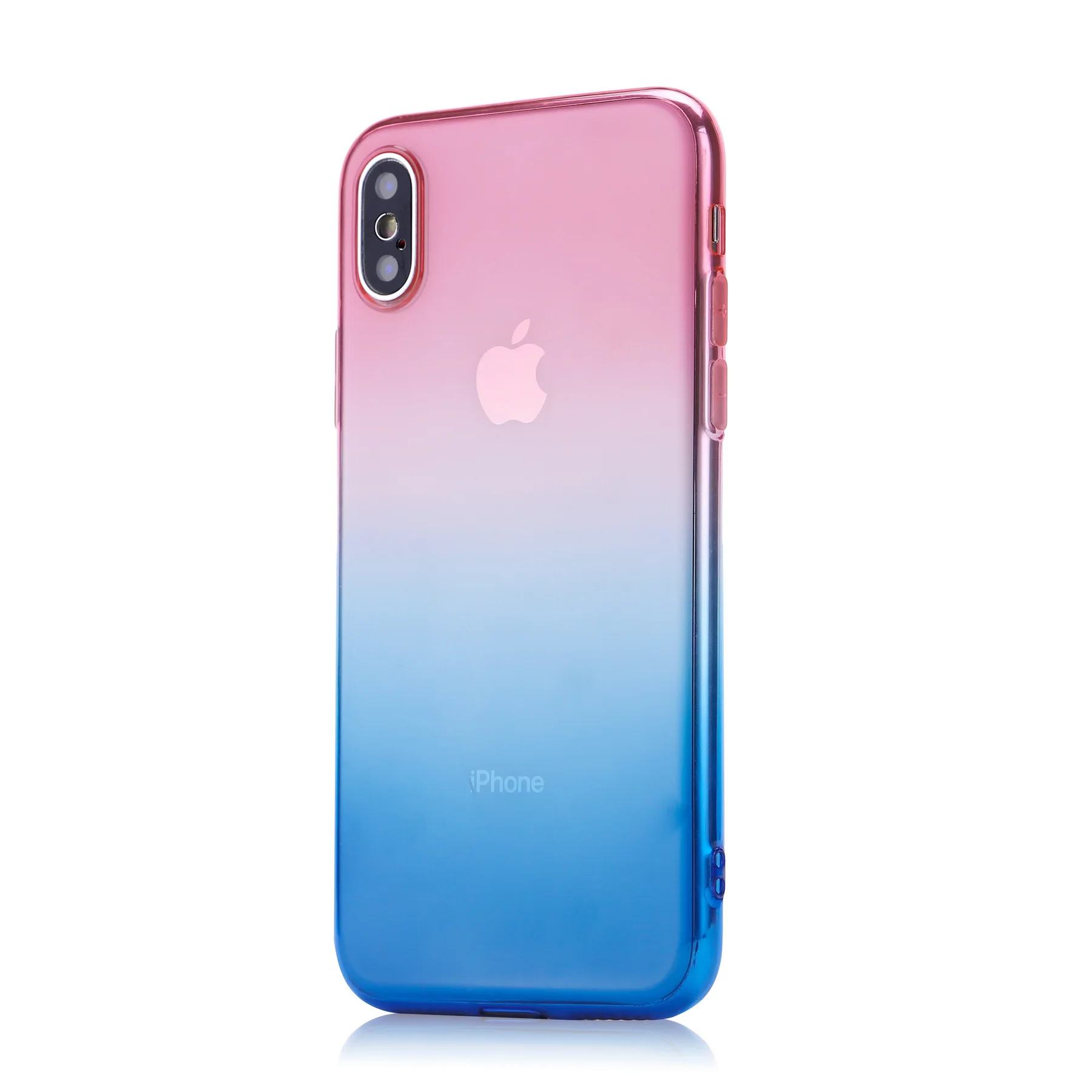 Luxury Brand For IPhone X Xr Xs Gradient Phone Case TPU Phone Back Cover For Apple Phone Simply Design For Iphone Xr Case Luxury Brand For IPhone X Xr Xs Gradient Phone Case TPU Phone Back Cover For Apple Phone Simply Design For Iphone Xr Case