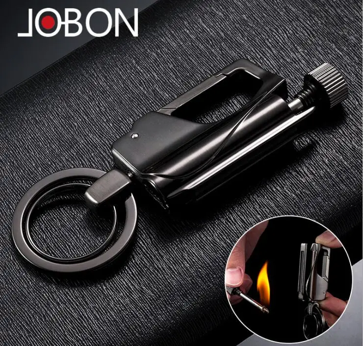 jobon Thousands of Match Key buckle Men's smoking gift Creative Engraving Multifunctional Lighter
jobon Thousands of Match Key buckle Men's smoking gift Creative Engraving Multifunctional Lighter