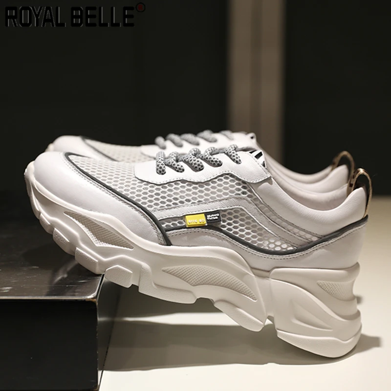 Royal Belle Mesh Platform Sneakers Shoes Female 2019 Casual Sport Hollow Breathable Dad Sneakers Light Fashion Espadrilles Women
Royal Belle Mesh Platform Sneakers Shoes Female 2019 Casual Sport Hollow Breathable Dad Sneakers Light Fashion Espadrilles Women