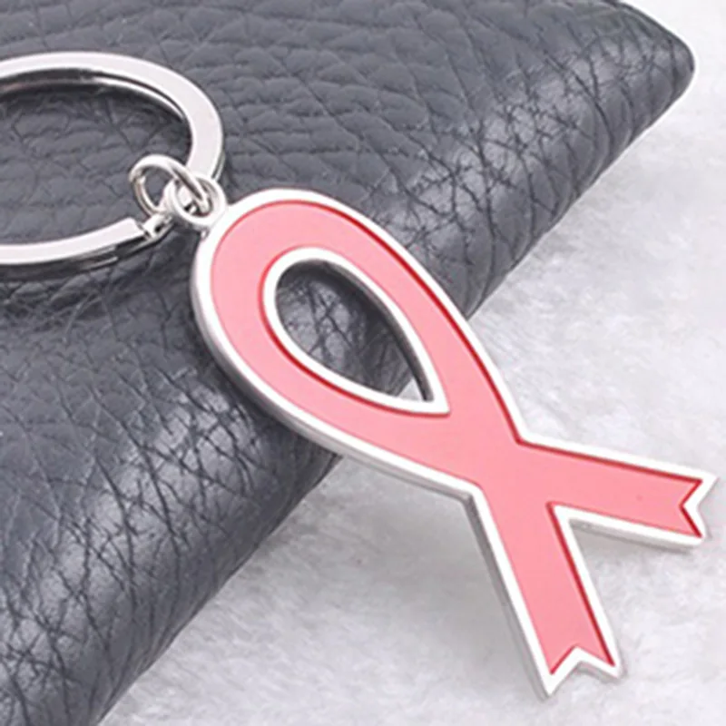 High Quality Alloy Creative Red ribbon HIV Care Hope Sign Keychains Key Rings Sports Chains Boys Friend Gift | Украшения и