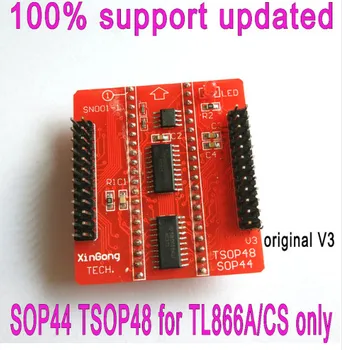 Original Adapters SOP44 TSOP48 ZIF adapter kit only for MiniPro tl866ii plus programmer Universal Programmer V3 Base adapter
Original Adapters SOP44 TSOP48 ZIF adapter kit only for MiniPro tl866ii plus programmer Universal Programmer V3 Base adapter