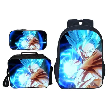 3Pcs/Sets Boys Girls Teens Backpacks Dragon Ball Goku School Bags Beautiful Backpack High Quality School Bags for Teens
3Pcs/Sets Boys Girls Teens Backpacks Dragon Ball Goku School Bags Beautiful Backpack High Quality School Bags for Teens