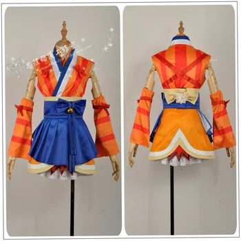 Japanese Hot Anime LoveLive!Sunshine!! cosplay Takami Chika cos Halloween party girls DREAMER Fight song clothes set costume
Japanese Hot Anime LoveLive!Sunshine!! cosplay Takami Chika cos Halloween party girls DREAMER Fight song clothes set costume