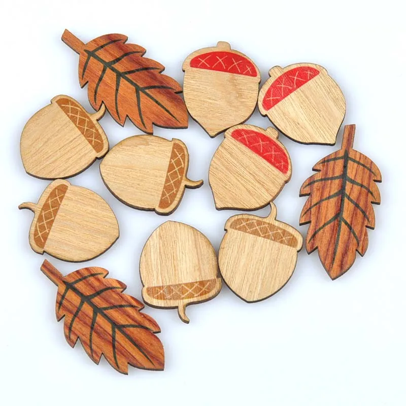 25pcs 24x32mm Lovely nut/leaf Pattern wooden Scrapbooking Carft Handmade Accessories Home Decorations MT1673
25pcs 24x32mm Lovely nut/leaf Pattern wooden Scrapbooking Carft Handmade Accessories Home Decorations MT1673