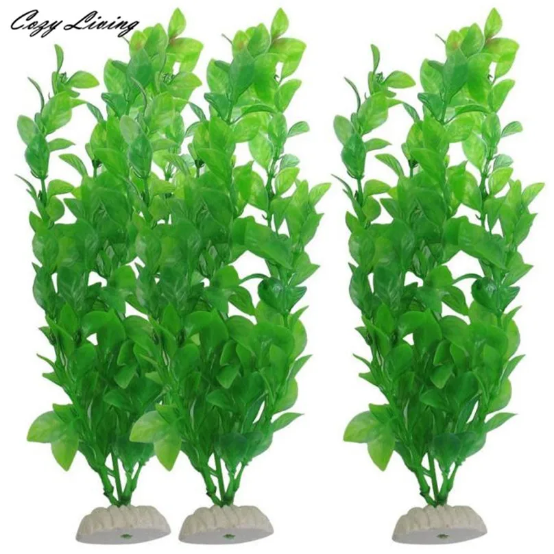 27cm Imitation Plant 3-Piece Aquarium Aquarium Fish Tank Pants Decorative Green Landscape Creative Fish Tank Ornament 40D26
27cm Imitation Plant 3-Piece Aquarium Aquarium Fish Tank Pants Decorative Green Landscape Creative Fish Tank Ornament 40D26