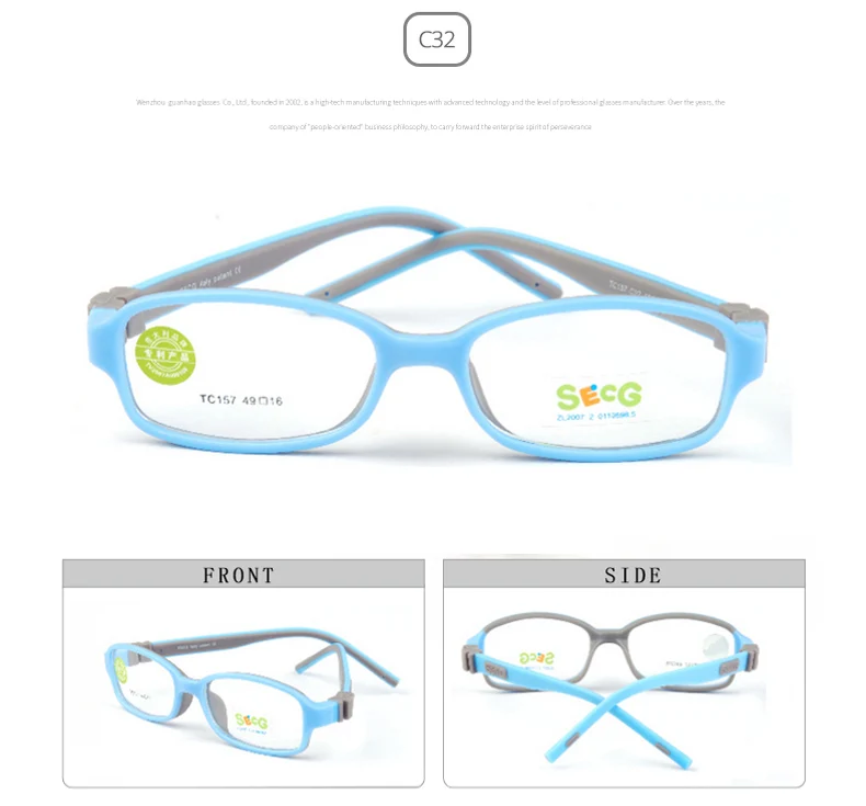 Close Look at SECG Eyeglasses Design