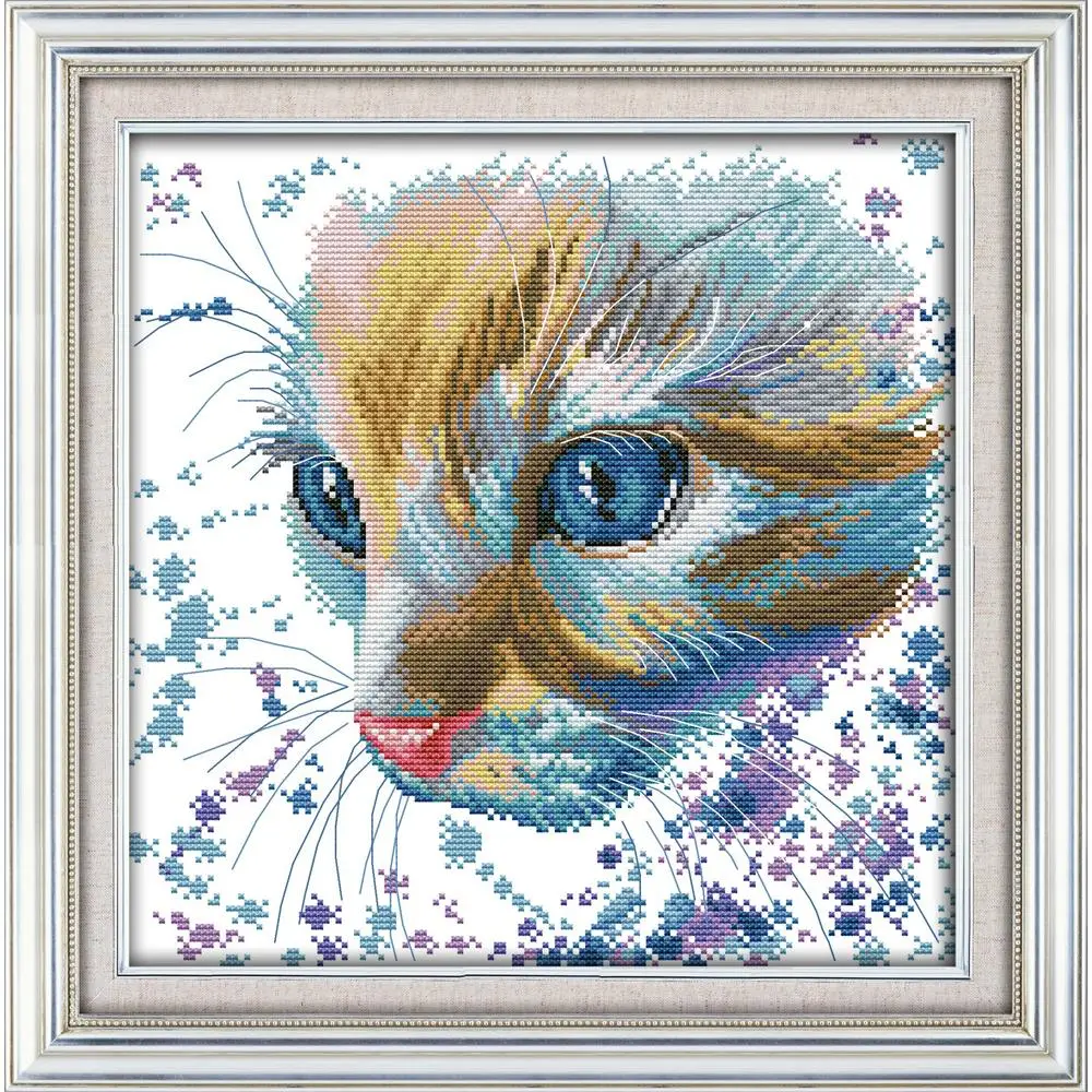 oneroom Everlasting love Christmas Watercolor cat Chinese cross stitch kits Ecological cotton stamped 11 14 CT New store
oneroom Everlasting love Christmas Watercolor cat Chinese cross stitch kits Ecological cotton stamped 11 14 CT New store