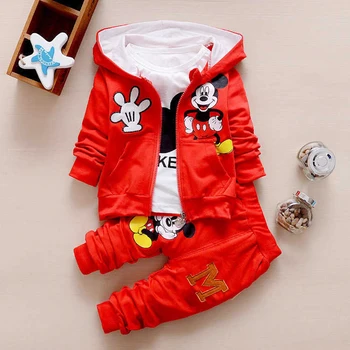 2019 for Chidren Kids Boys Clothing Set Autumn Winter 3 Piece Sets Hooded Coat Suits Fall Cotton Baby Boys Clothes Minnie Mouse
2019 for Chidren Kids Boys Clothing Set Autumn Winter 3 Piece Sets Hooded Coat Suits Fall Cotton Baby Boys Clothes Minnie Mouse