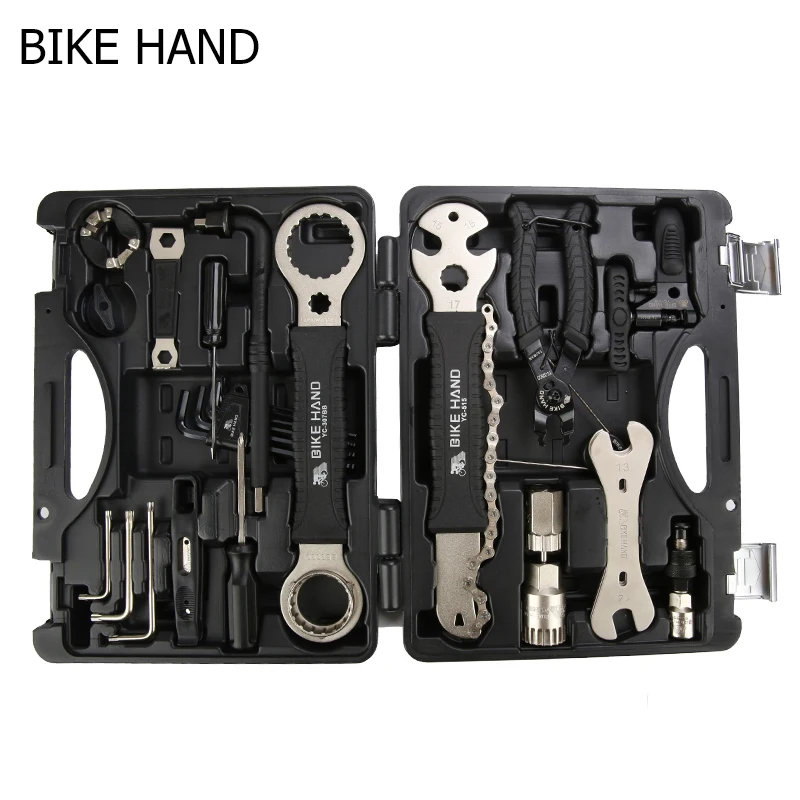 Bike Hand Bicycle Multifunctional Repair Tool Kits Professional Bike Tool Box Spoke Wrench Kit Hex Screwdriver MTB Repair Tools
Bike Hand Bicycle Multifunctional Repair Tool Kits Professional Bike Tool Box Spoke Wrench Kit Hex Screwdriver MTB Repair Tools